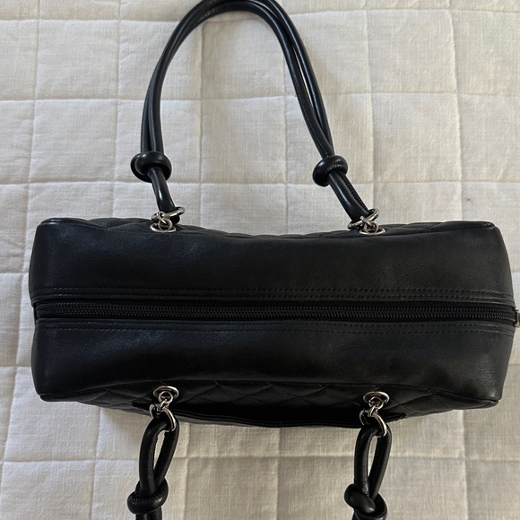 Chanel Cambon Black Quilted Satchel - Picture 8 of 16